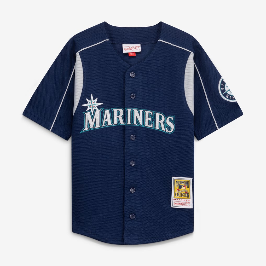 Felix Hernandez Seattle Mariners Mitchell & Ness Toddler Throwback Mesh Batting Practice Jersey - Navy